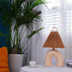 Arched Table Lamp by Tavilume - ceramic medium table lamp, view 3
