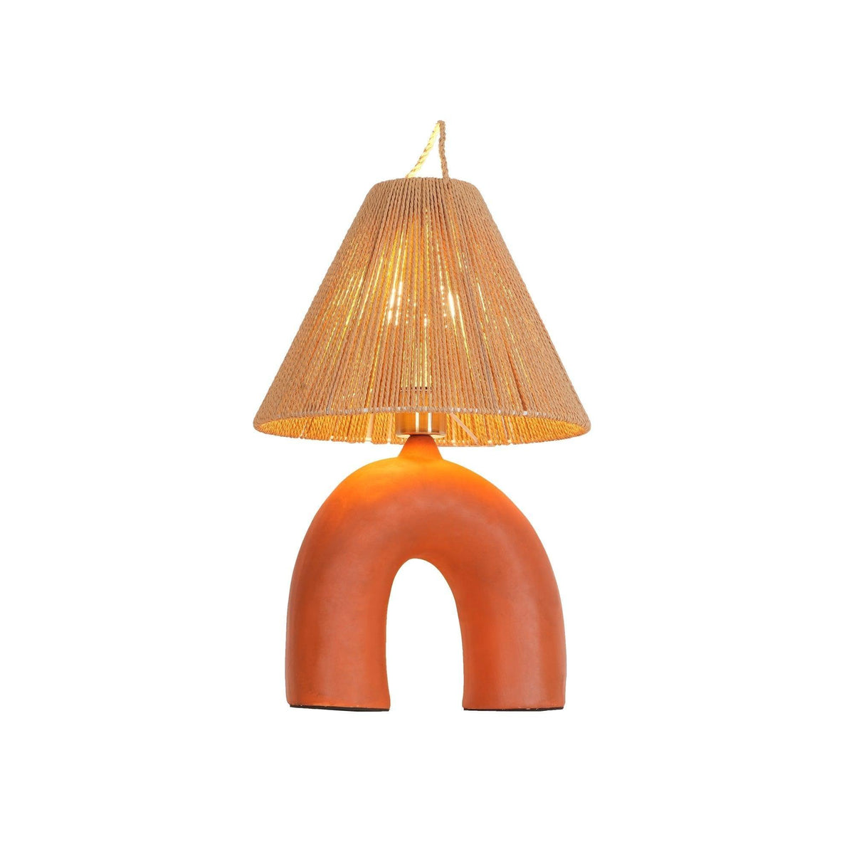 Arched Table Lamp by Tavilume - ceramic medium table lamp, view 22