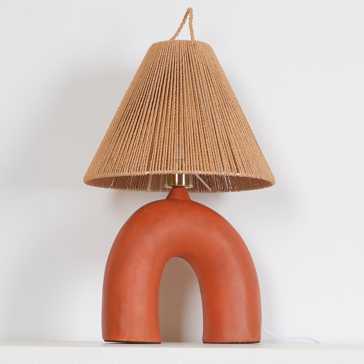 Arched Table Lamp by Tavilume - ceramic medium table lamp, view 19