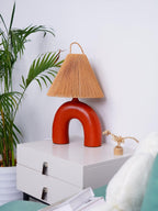 Arched Table Lamp by Tavilume - ceramic medium table lamp, view 13