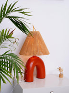 Arched Table Lamp by Tavilume - ceramic medium table lamp, view 7