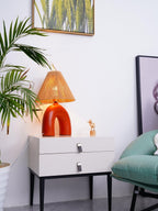 Arched Table Lamp by Tavilume - ceramic medium table lamp, view 10