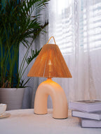 Arched Table Lamp by Tavilume - ceramic medium table lamp, view 12