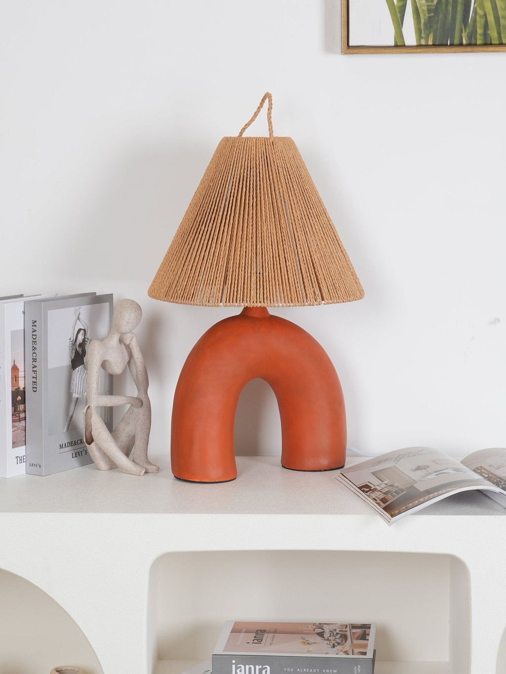 Arched Table Lamp by Tavilume - ceramic medium table lamp, view 26
