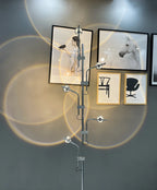 Wa Wa Table Lamp product view 5, showing Glass, Iron, Stainless steel and As shown