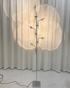 Wa Wa Table Lamp product view 7, showing Glass, Iron, Stainless steel and As shown