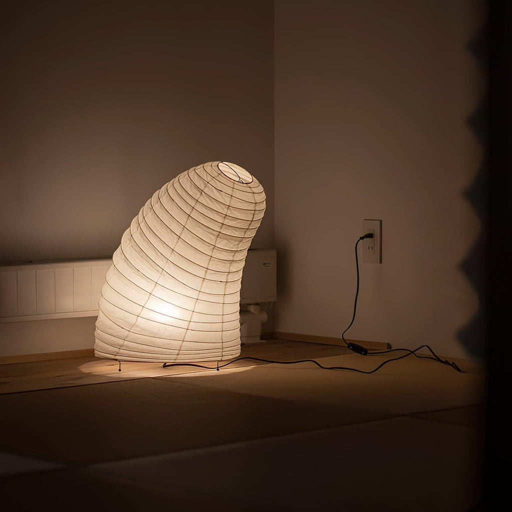 Washi Paper Table Lamp by Tavilume - iron medium table lamp, view 86