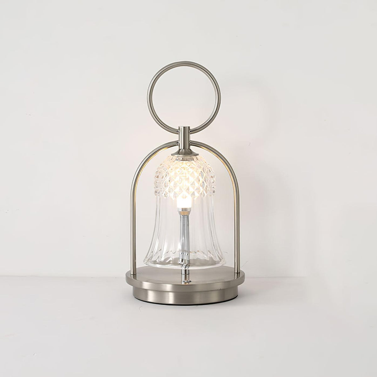 Wind Chime Portable USB-Powered Table Lamp by Tavilume - glass small table lamp, view 15