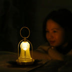 Wind Chime Portable USB-Powered Table Lamp by Tavilume - glass small table lamp, view 8