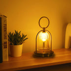 Wind Chime Portable USB-Powered Table Lamp by Tavilume - glass small table lamp, view 6