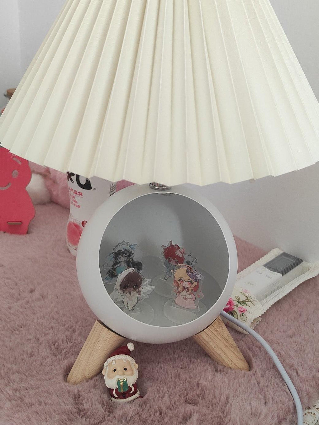 Wood Small Table Lamp by Tavilume - ceramic medium table lamp, view 16