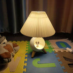 Wood Small Table Lamp by Tavilume - ceramic medium table lamp, view 2