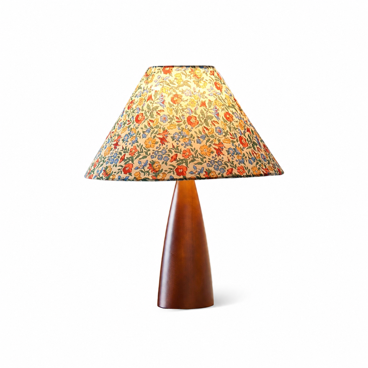 Amelia Blossom Table Lamp by Tavilume - wood medium table lamp, view 1