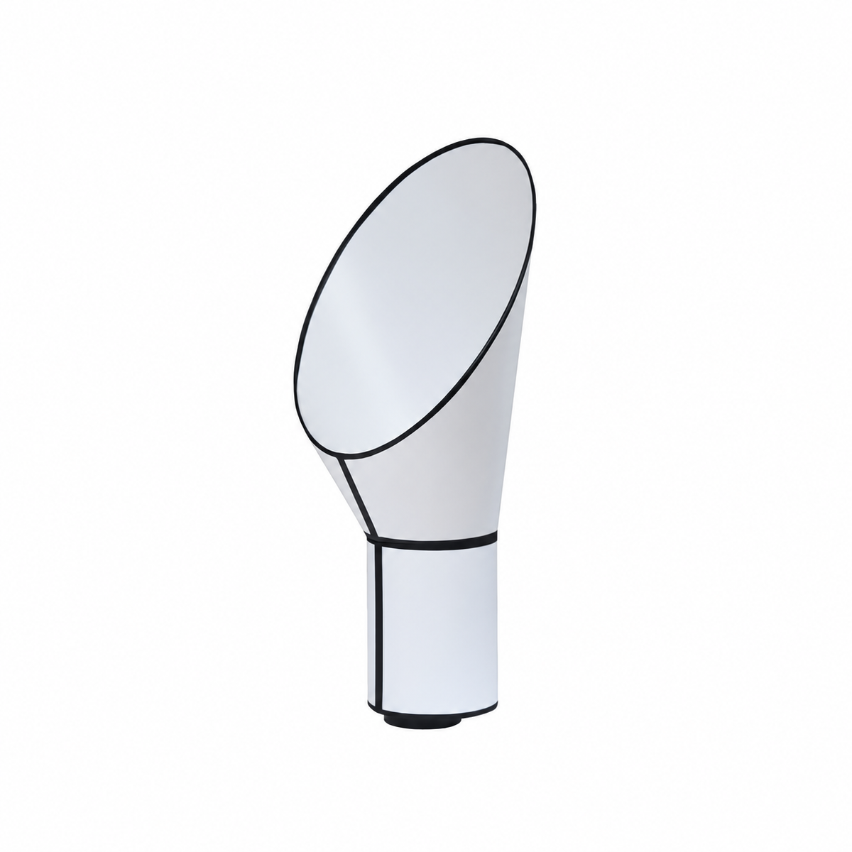 Artful Outline Table Lamp by Tavilume - fabric medium table lamp, view 1
