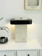 Aurelius Marble Accent Table Lamp by Tavilume - marble medium table lamp, view 7