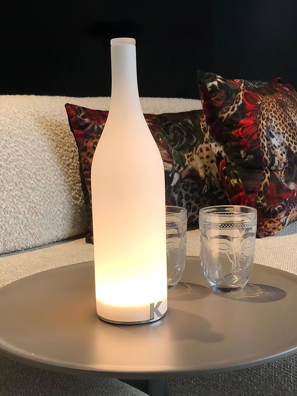 Baccaro USB-Powered Table Lamp by Tavilume - acrylic small table lamp, view 10