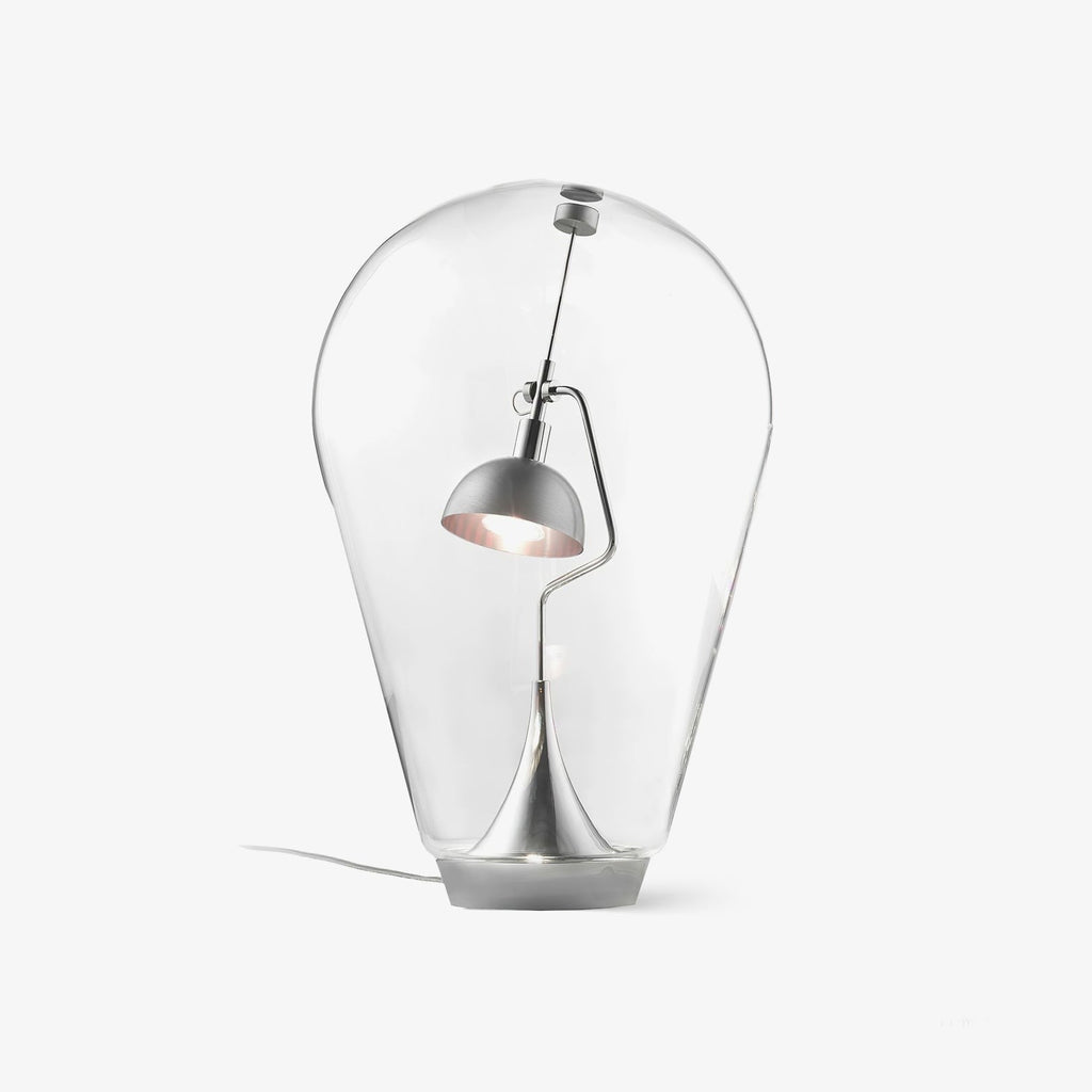 BeamGlow Rotating Glass Cylinder Table Lamp by Tavilume - glass small table lamp, view 20