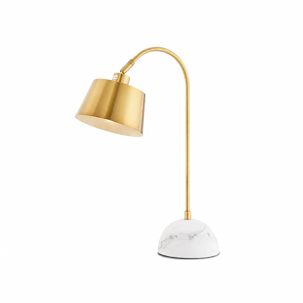 Brax Desk Light by Tavilume - marble medium table lamp, view 1