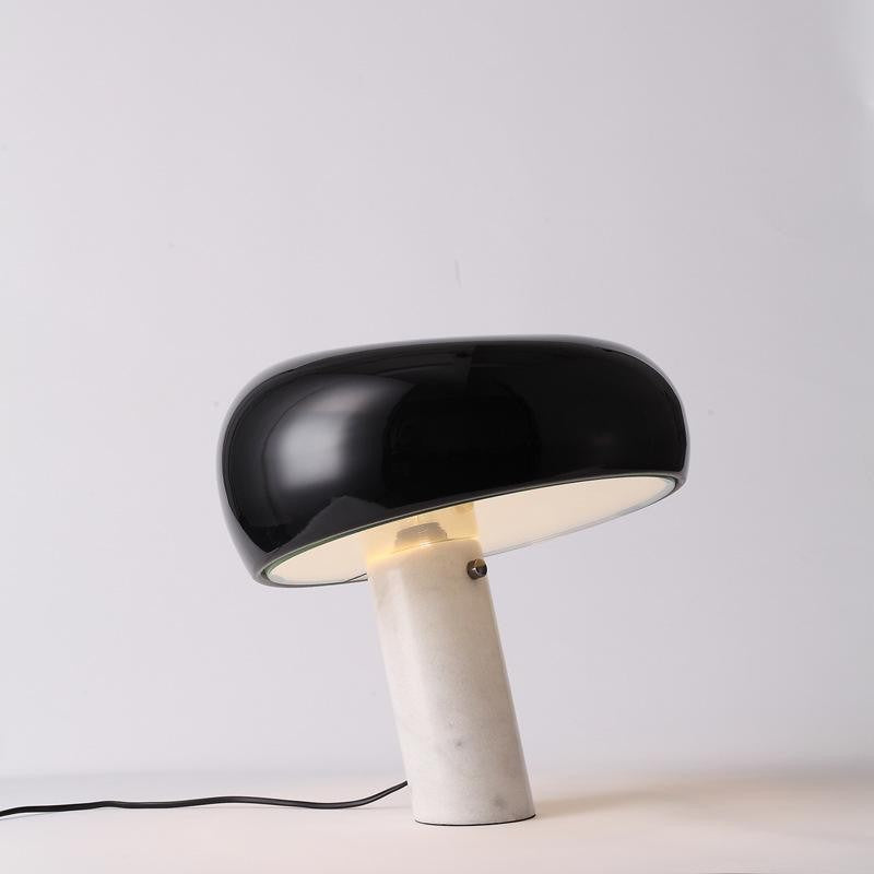 Carrara Marble Glow Table Lamp by Tavilume - marble medium table lamp, view 3