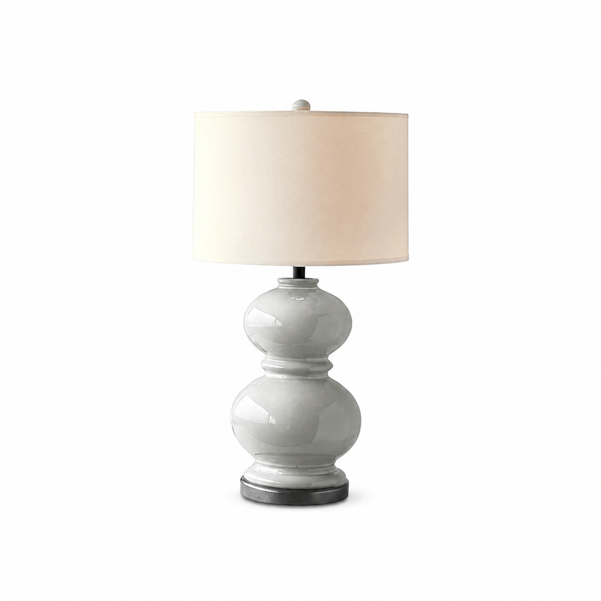Ceramic Gourd Table Lamp by Tavilume - ceramic large table lamp, view 1