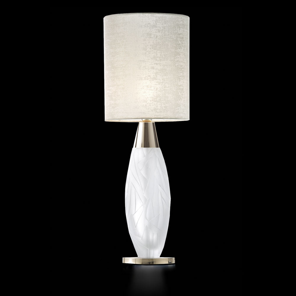 Contemporary Italian Crystal Table Lamp by Tavilume - crystal large table lamp, view 1
