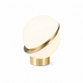 Crescent Table Lamp by Tavilume - acrylic small table lamp, view 1