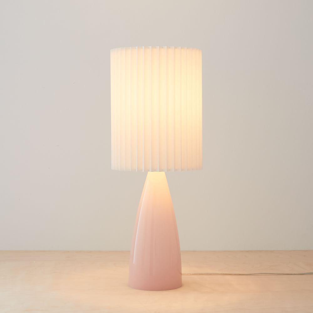Delilah Table Lamp by Tavilume - glass small table lamp, view 9