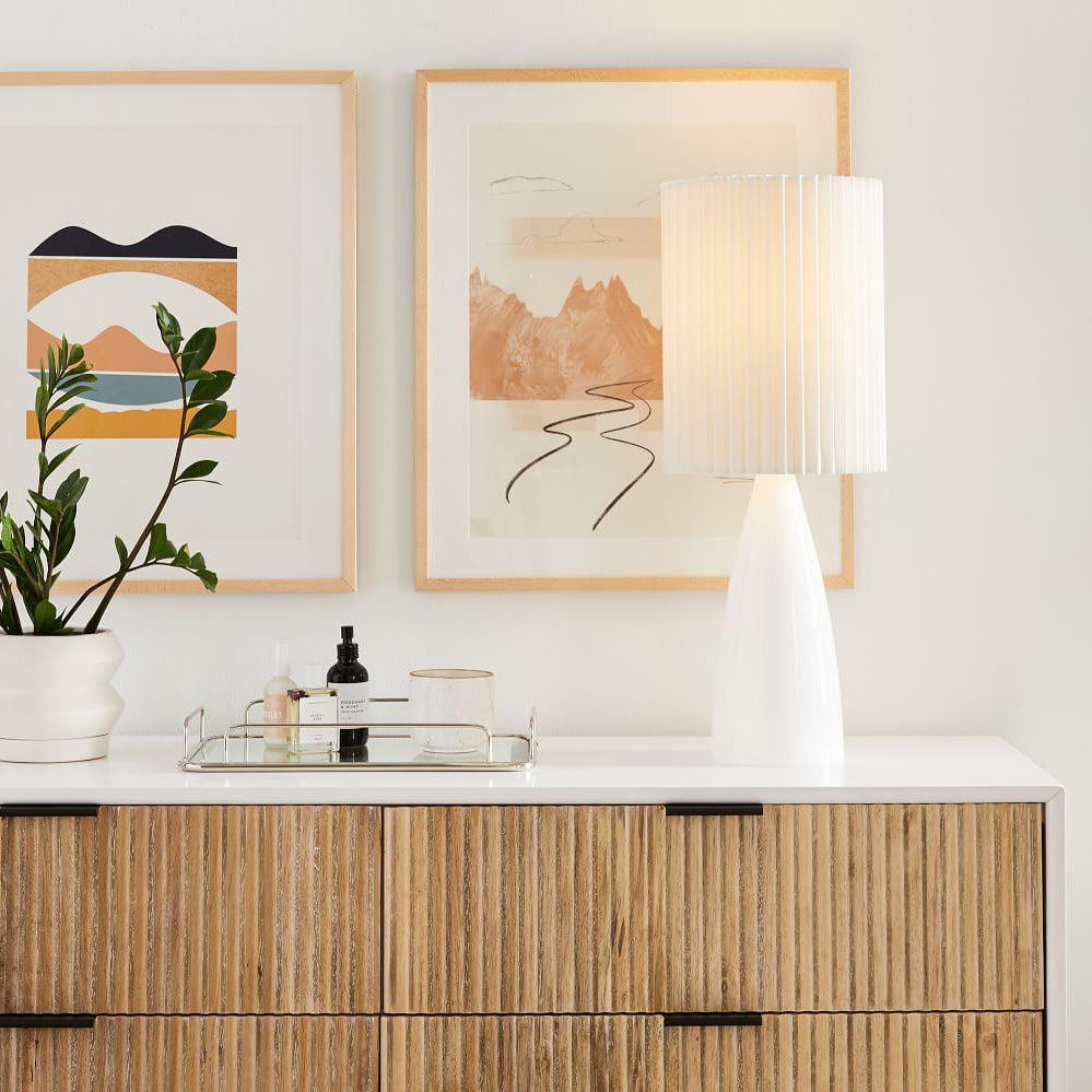 Delilah Table Lamp by Tavilume - glass small table lamp, view 11