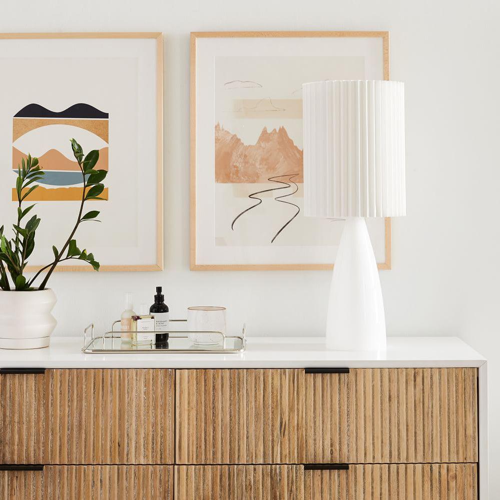 Delilah Table Lamp by Tavilume - glass small table lamp, view 13
