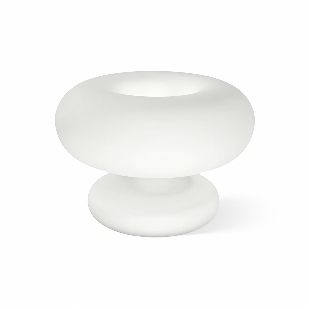 Donut Table Lamp by Tavilume - glass small table lamp, view 1
