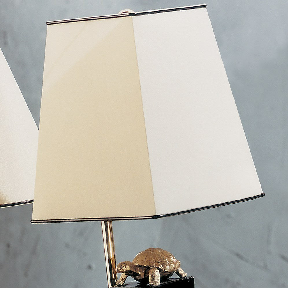 Exclusive Lacquered Bronze Black Table Lamp by Tavilume - crystal medium table lamp, view 4