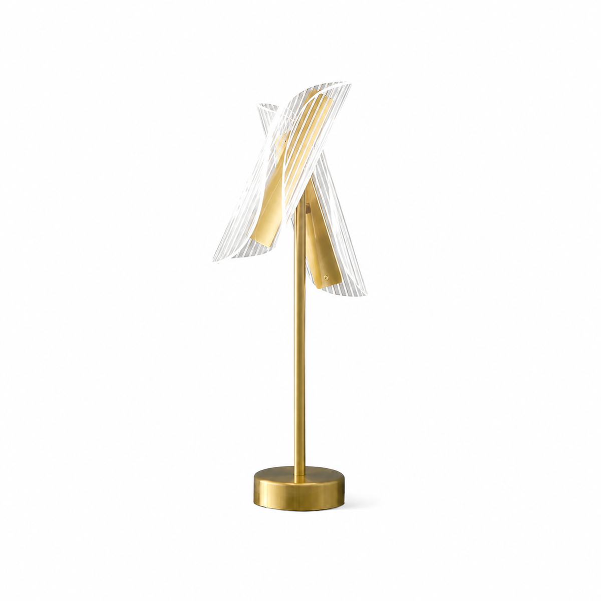 Flame Table Lamp by Tavilume - acrylic medium table lamp, view 1