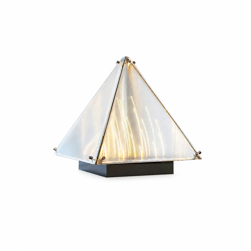 Fragment Table Lamp by Tavilume - glass small table lamp, view 1