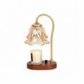Glass Romantic Warmer Lamp by Tavilume - glass small table lamp, view 1