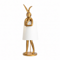 Hare Silhouette Table Lamp by Tavilume - crystal medium table lamp, view 1