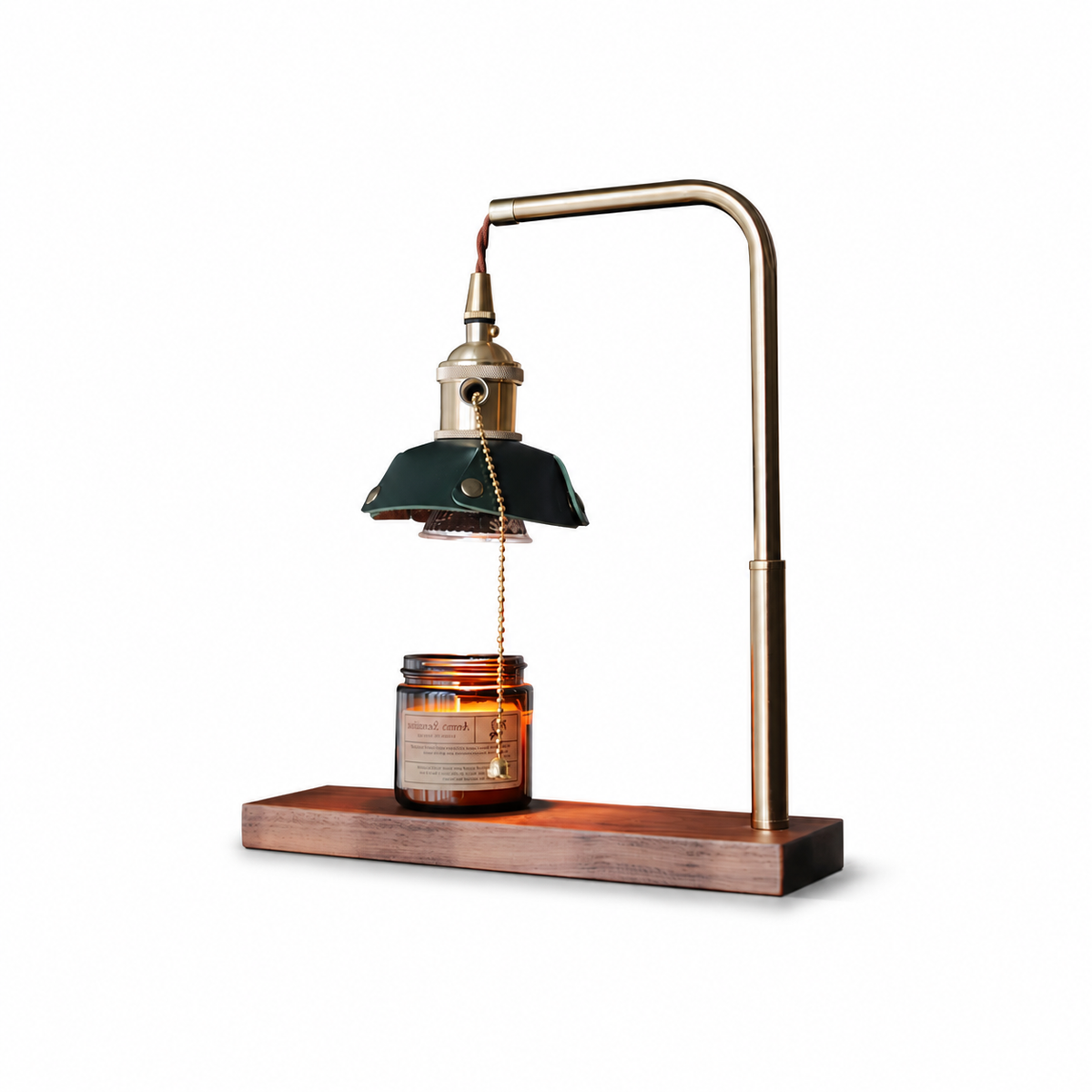 Harnik Retro Table Lamp by Tavilume - wood small table lamp, view 1