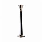 High End Contemporary Italian Black Table Lamp by Tavilume - wood large table lamp, view 1