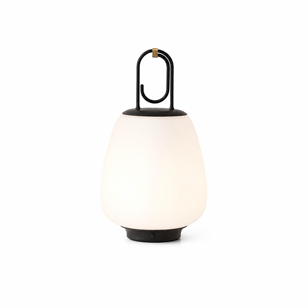 Hyggelite Lantern Table Lamp by Tavilume - glass small table lamp, view 1