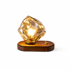 Ice Stone Glass Table Lamp by Tavilume - stone small table lamp, view 1