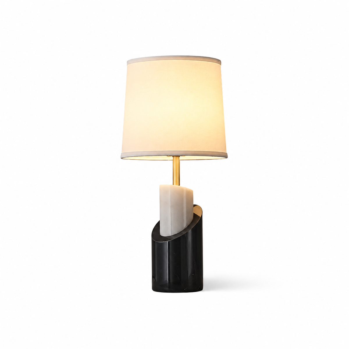 Jude Table Lamp by Tavilume - marble medium table lamp, view 1