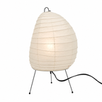 Komi Paper Table Lamp by Tavilume - iron medium table lamp, view 1