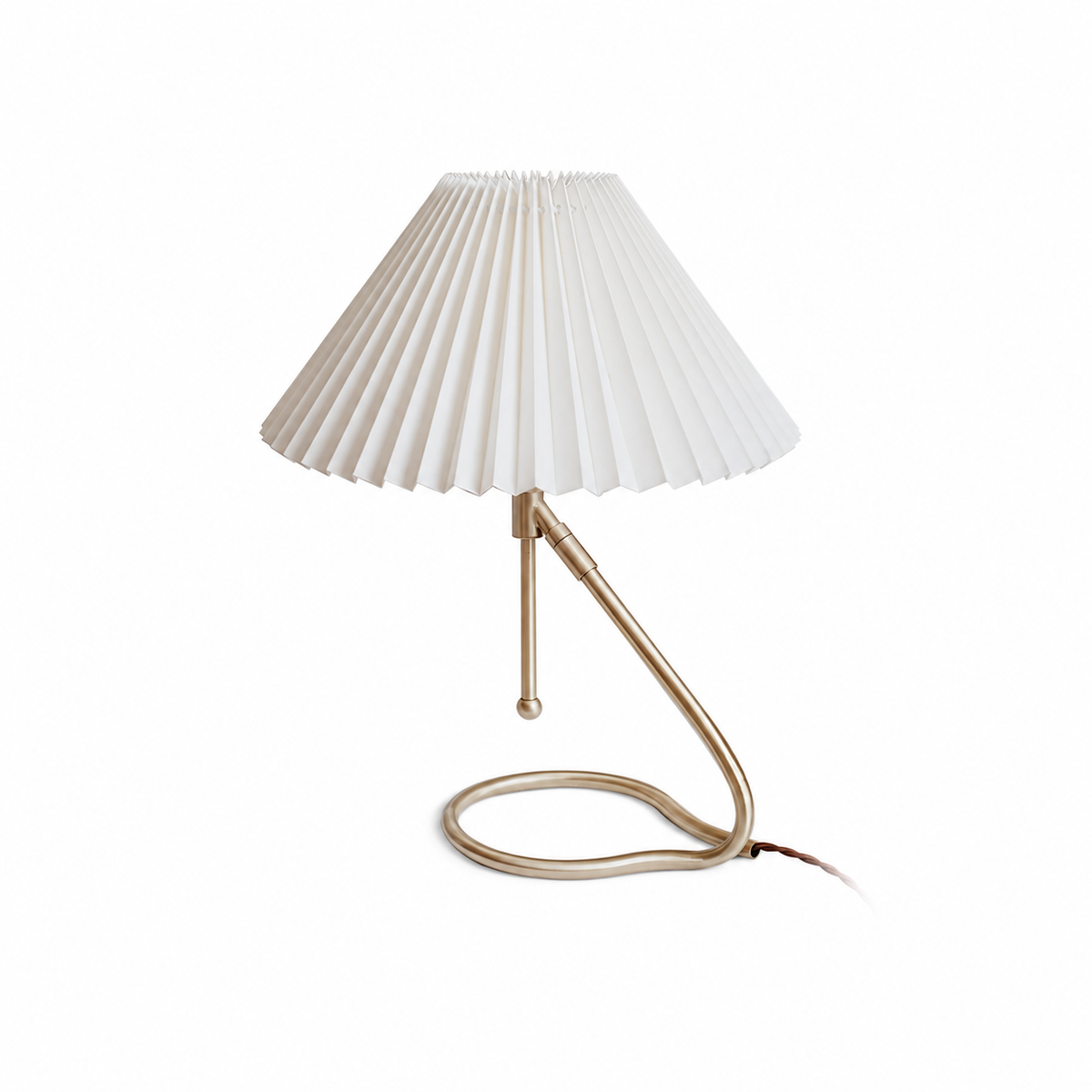 Levitate Pleated Table Lamp by Tavilume - fabric medium table lamp, view 1