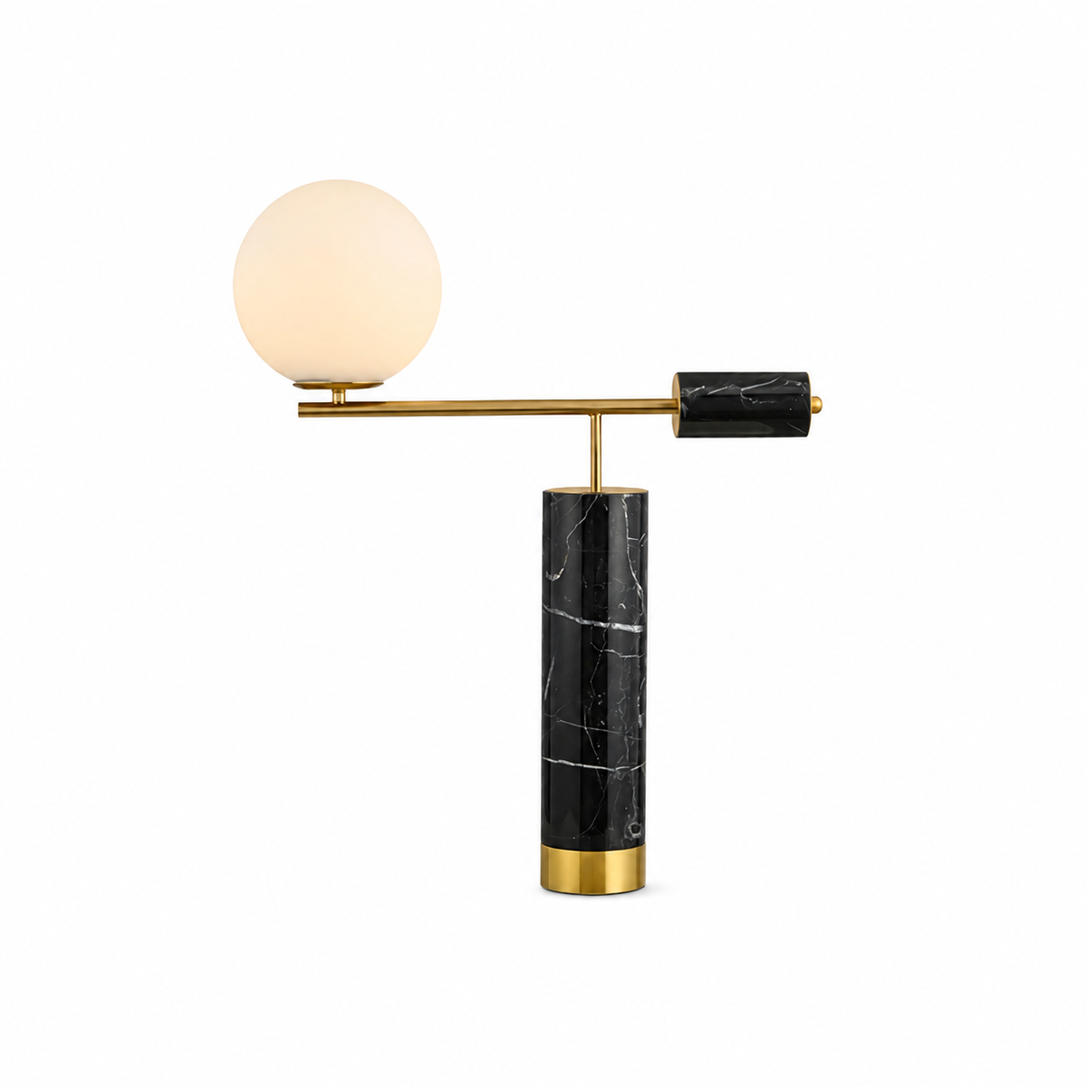 Lexi Table Lamp by Tavilume - marble large table lamp, view 1