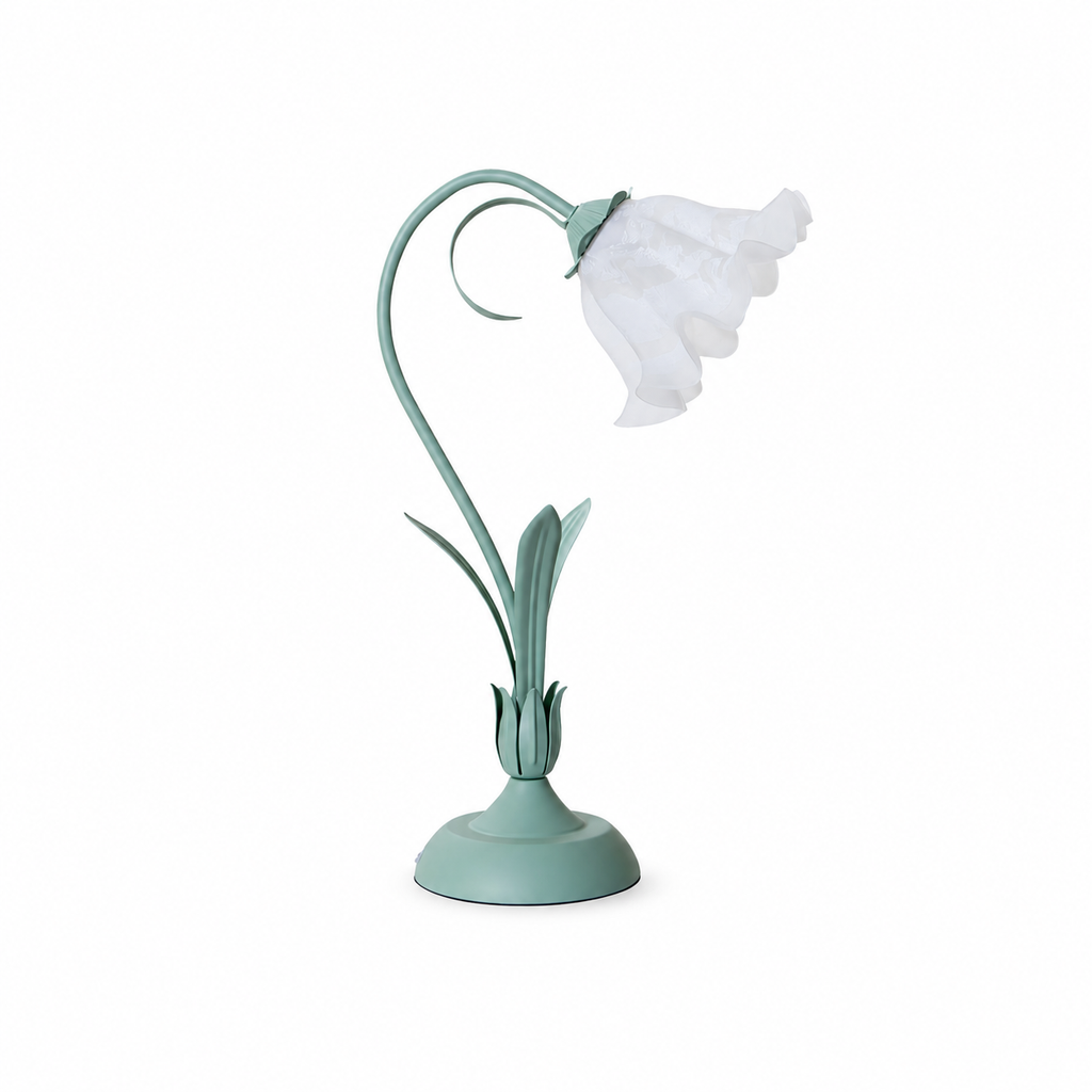 Lily of the Valley Table Lamp by Tavilume - glass medium table lamp, view 1