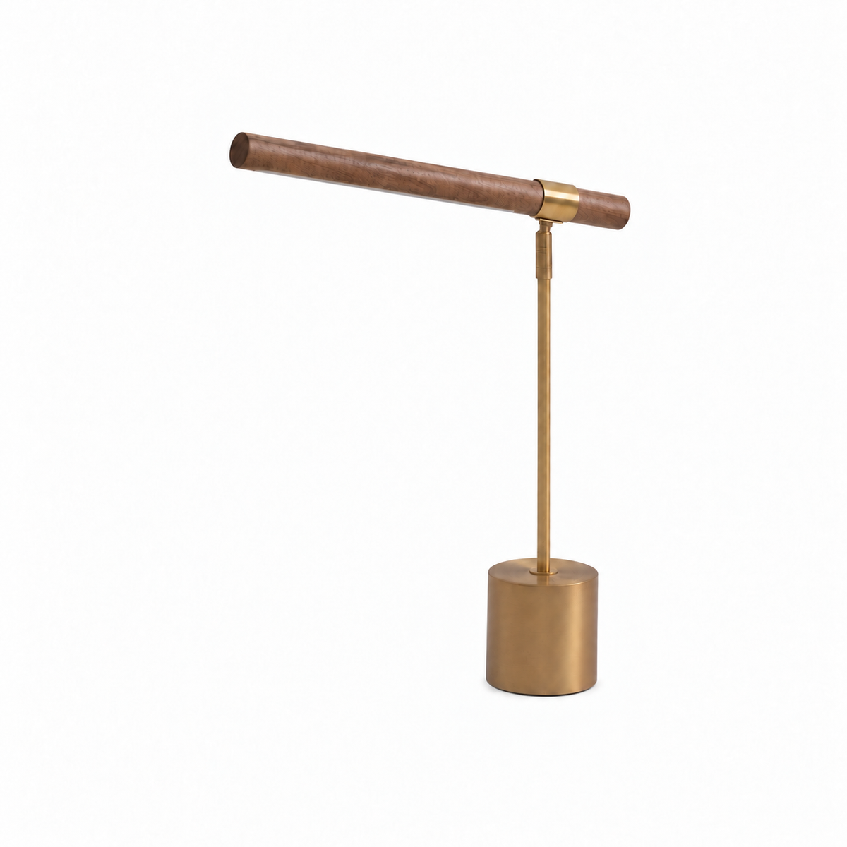 Linear Table Lamp by Tavilume - wood medium table lamp, view 1