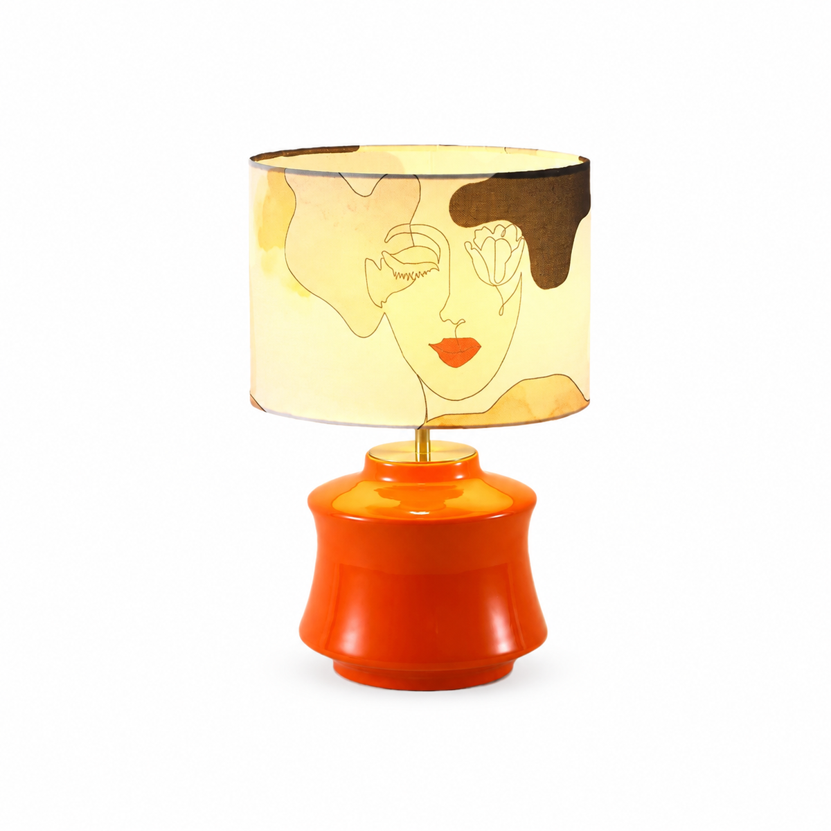 Marilyn Table Lamp by Tavilume - ceramic medium table lamp, view 1
