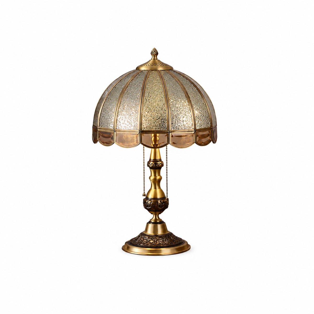 Meyde Table Lamp by Tavilume - glass medium table lamp, view 1