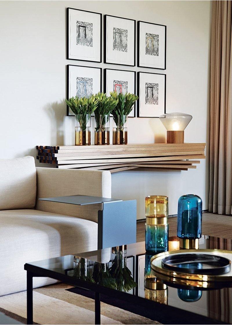 Bois Table Lamp by Tavilume - glass medium table lamp, view 3