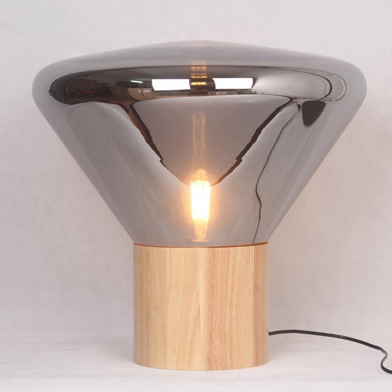 Bois Table Lamp by Tavilume - glass medium table lamp, view 5