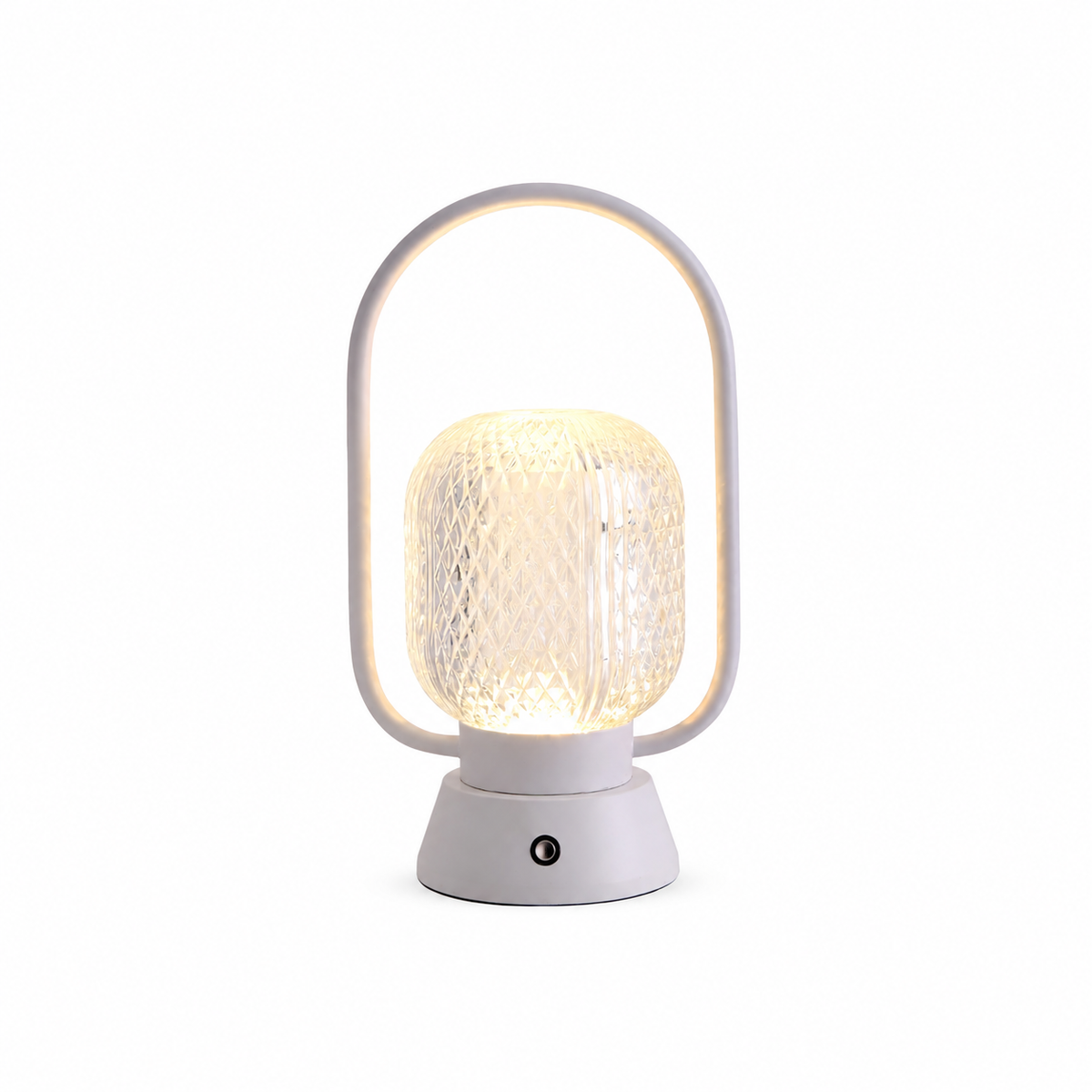 Muse Portable LED Table Lamp by Tavilume - acrylic small table lamp, view 1